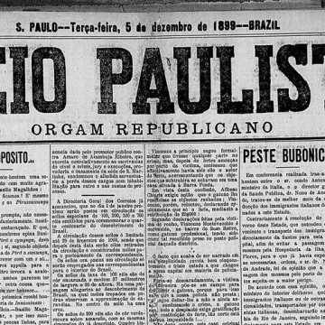 Capa do Correio Paulistano de 5 de dezembro de 1899