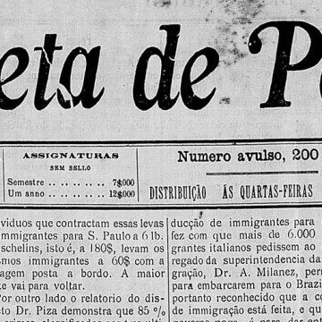 Jornal Gazeta de Petrópolis de 18 de setembro de 1895