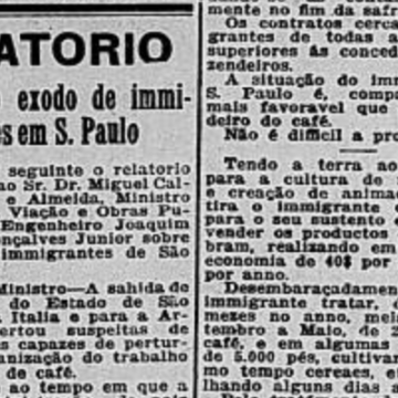Trecho da edição de 30 de dezembro de 1906 do Jornal do Brasil