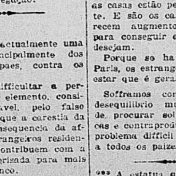 Trecho do Jornal do Brasil de 12 de setembro de 1925