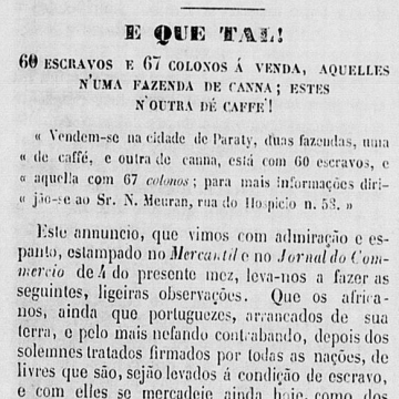 O Grito Nacional de 7 de fevereiro de 1854