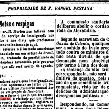 Jornal 'A Província de São Paulo', 11 de setembro de 1883